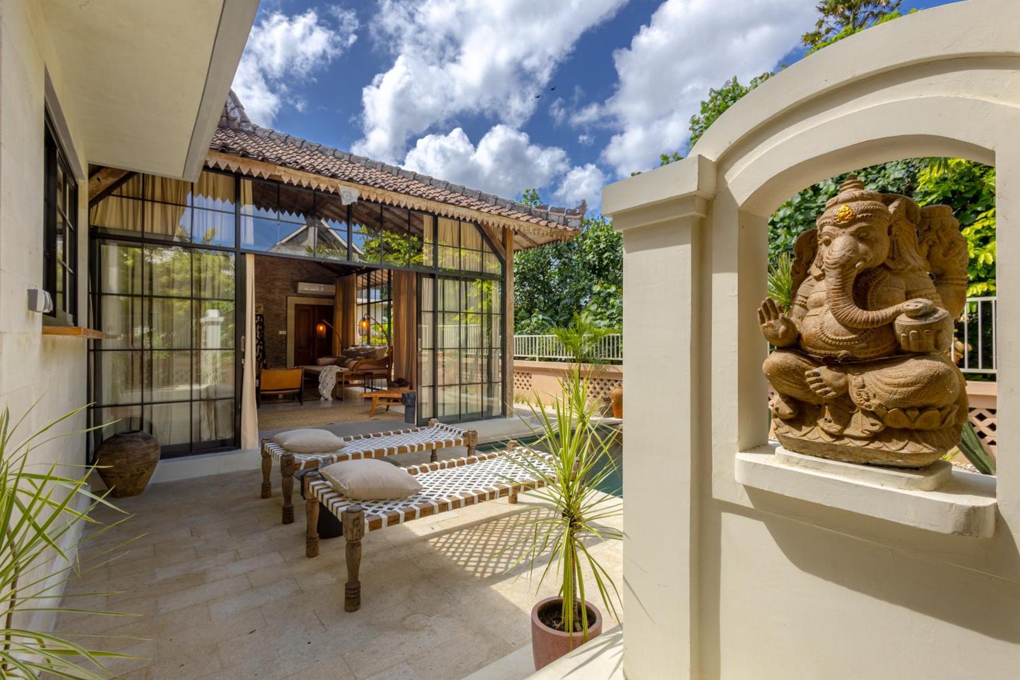 The Pink Joglo, A Cheerful 3Bdr Villa W/Pool And Rice-Field View. Dalung  Ngoại thất bức ảnh