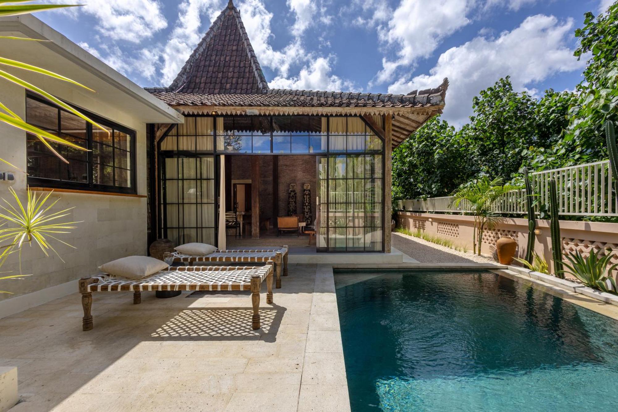 The Pink Joglo, A Cheerful 3Bdr Villa W/Pool And Rice-Field View. Dalung  Ngoại thất bức ảnh