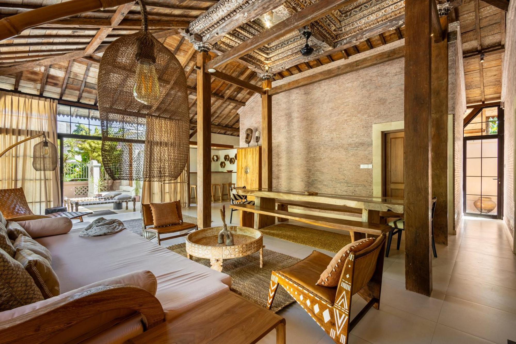 The Pink Joglo, A Cheerful 3Bdr Villa W/Pool And Rice-Field View. Dalung  Ngoại thất bức ảnh
